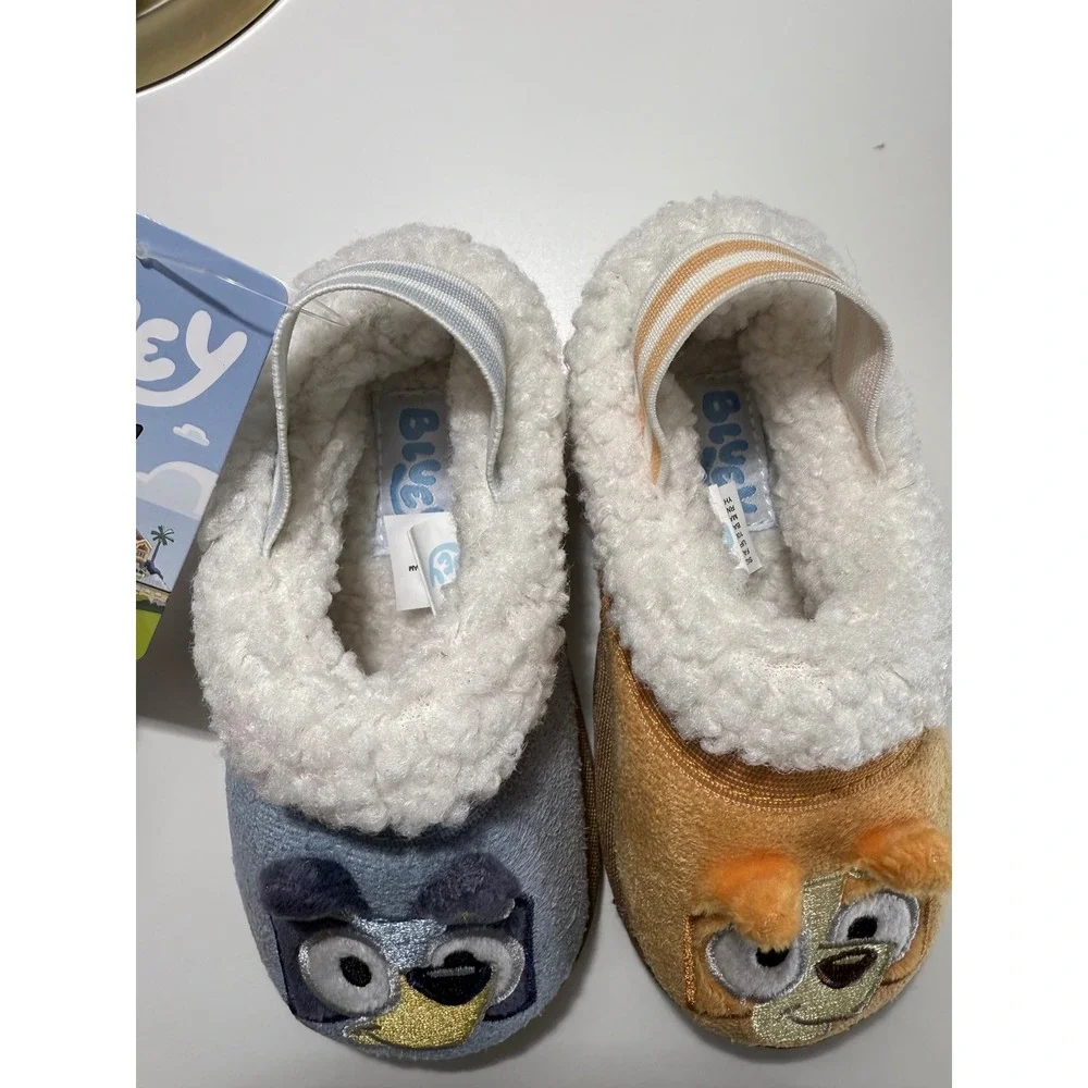 Bluey Bingo Toddler Clogs EVA Slip On Slipper Shoes Ground Up New 5/6 NWT